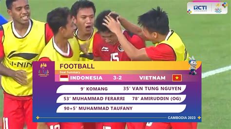 highlight indonesia vs vietnam sea games 2023